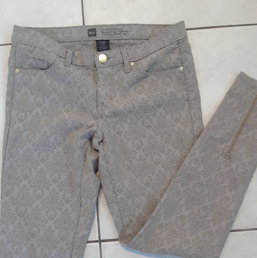 2 for $25 Mossimo Ankle Skinny Jean Gold Taupe
